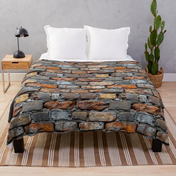 Item preview, Weathered Rustic Brick Wall Texture designed and sold by NTGUILTY.