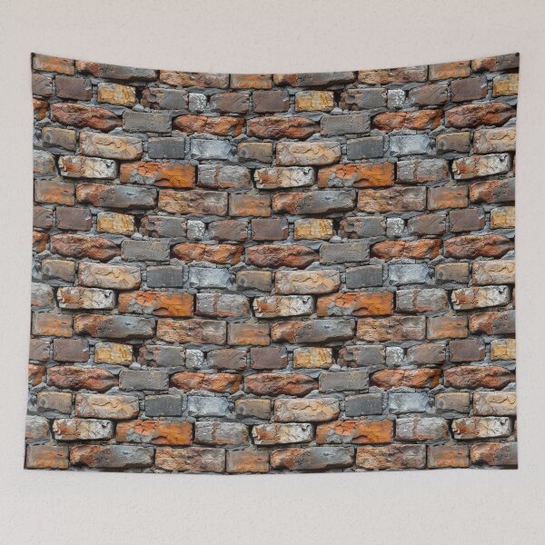 Item preview, Weathered Rustic Brick Wall Texture designed and sold by NTGUILTY.