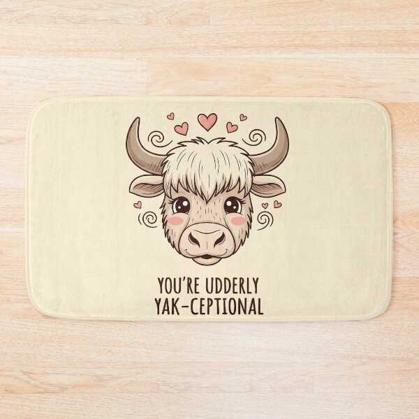 Item preview, Youre Udderly Yak Ceptional Cute designed and sold by Owcomm.