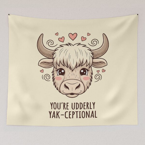 Item preview, Youre Udderly Yak Ceptional Cute designed and sold by Owcomm.