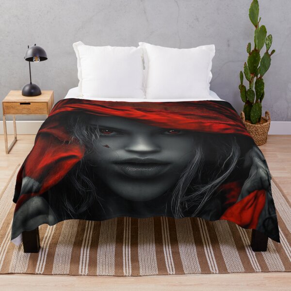 Item preview, Dark Red Riding Hood – Gothic Fantasy Portrait designed and sold by Skolyak.