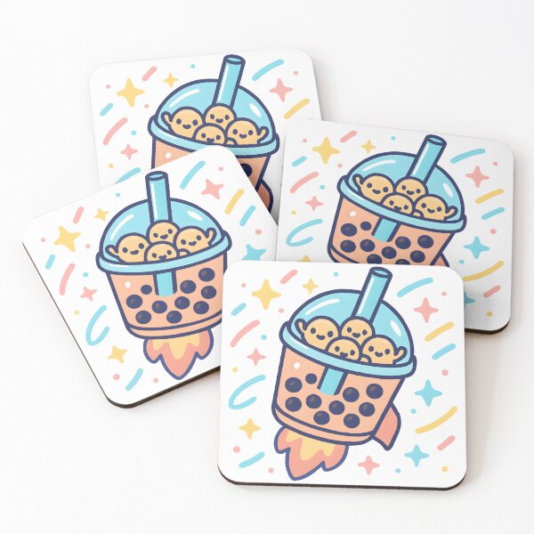 Item preview, Rocket Boba Tea Squad designed and sold by Spoon4Star.