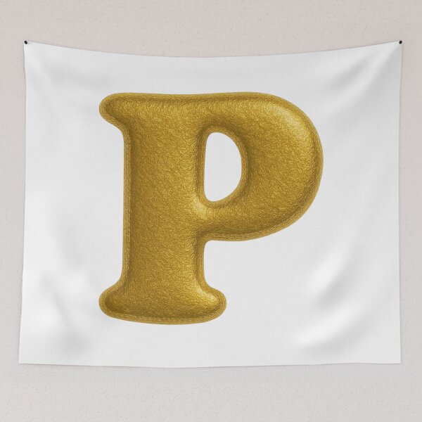 Item preview, Gold letter P designed and sold by ~ Th*mas ~.