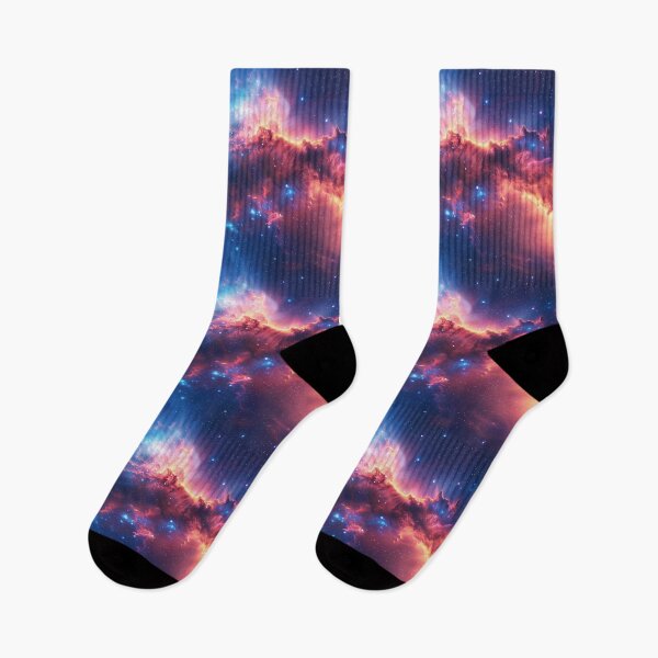 Item preview, Vibrant Cosmic Nebula with Stars designed and sold by NTGUILTY.