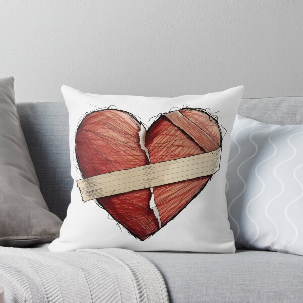 Item preview, Still Beating — Hand-Drawn Scribbly Heart Sticker | Emotional Indie Art designed and sold by CrystalCove11.
