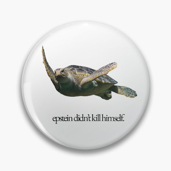 Item preview, epstein didn't krill himself - sea turtle designed and sold by iconoclassist.