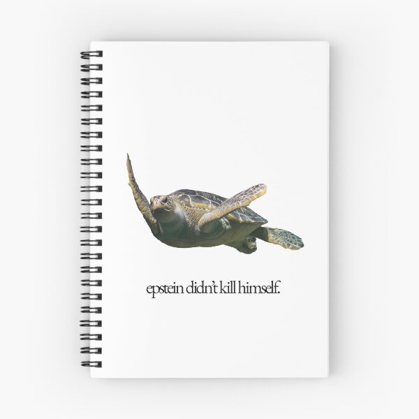 Item preview, epstein didn't krill himself - sea turtle designed and sold by iconoclassist.