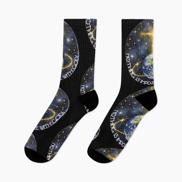 Item preview, Nothing Is Impossible – Luke 1:37   designed and sold by FaeryNuff.