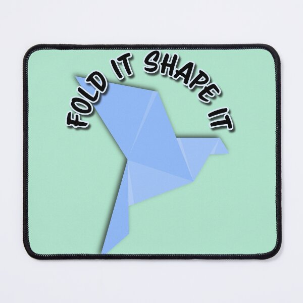 Item preview, FOLD IT, SHAPE IT ORIGAMI FTW! funny tee designed and sold by JumWow.