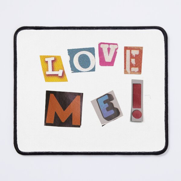 Item preview, Love Me! Magazine Letters Quote designed and sold by RosesVisuals.