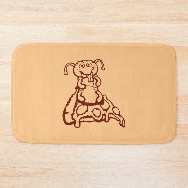 Item preview, Caterpillar Pizza Eating Fast Food Hungry Salami Cheese designed and sold by shirt-o-mat.