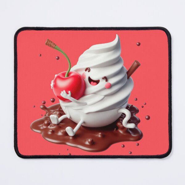 Item preview, Sweet Embrace cream and cherry designed and sold by DumbPet.