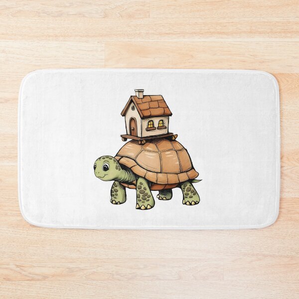Item preview, At My Pace – Hand-Drawn Turtle Sticker  designed and sold by CrystalCove11.