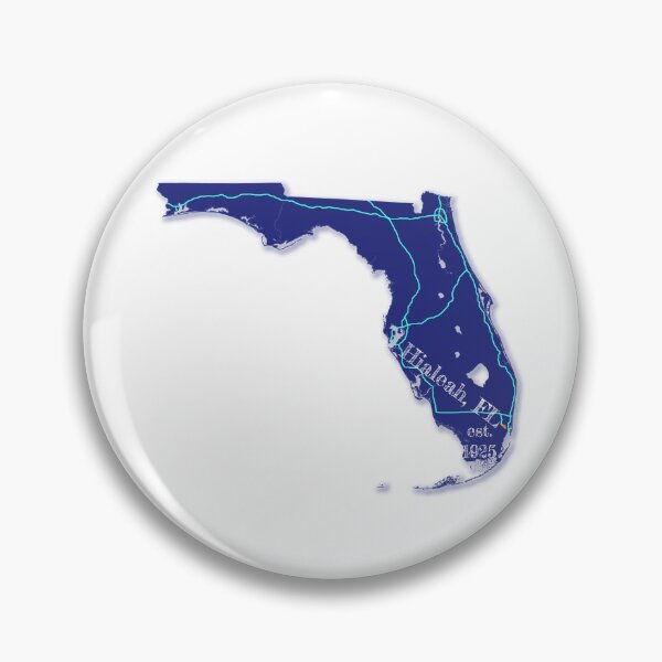 Item preview, Hialeah, FL [Blue] designed and sold by PhilbonianDezin.