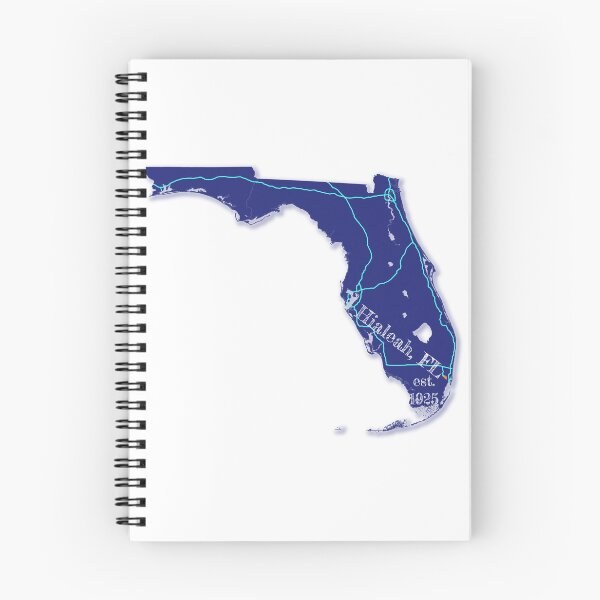 Item preview, Hialeah, FL [Blue] designed and sold by PhilbonianDezin.