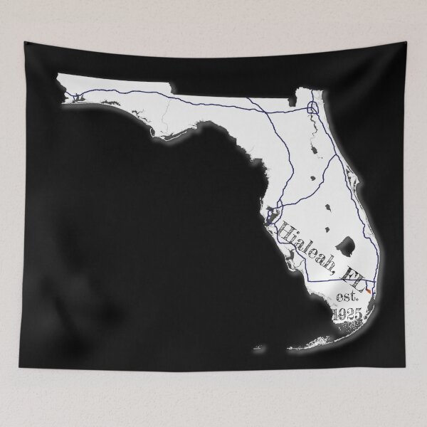 Item preview, Hialeah, FL [White] designed and sold by PhilbonianDezin.