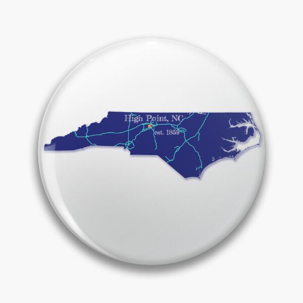 Item preview, High Point, NC [Blue] designed and sold by PhilbonianDezin.