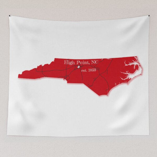 Item preview, High Point, NC [Red] designed and sold by PhilbonianDezin.