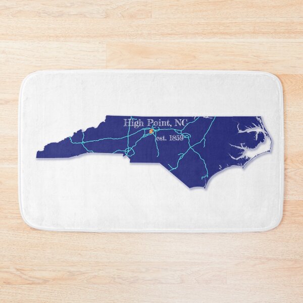 Item preview, High Point, NC [Blue] designed and sold by PhilbonianDezin.