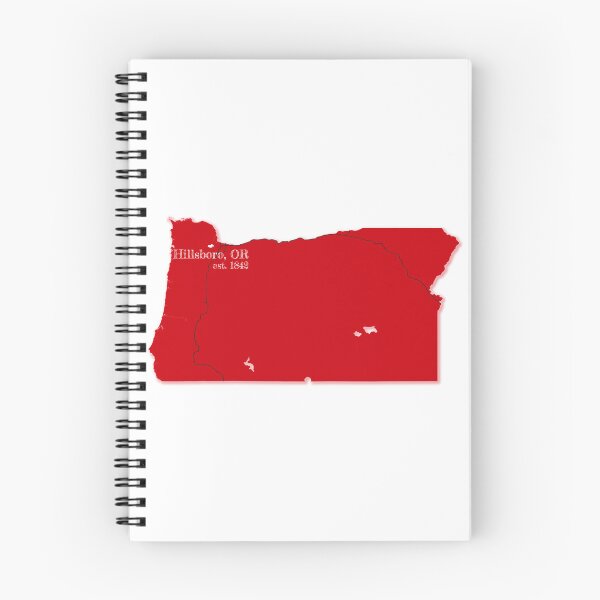 Item preview, Hillsboro, OR [Red] designed and sold by PhilbonianDezin.