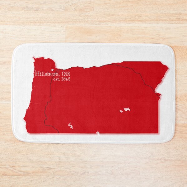 Item preview, Hillsboro, OR [Red] designed and sold by PhilbonianDezin.