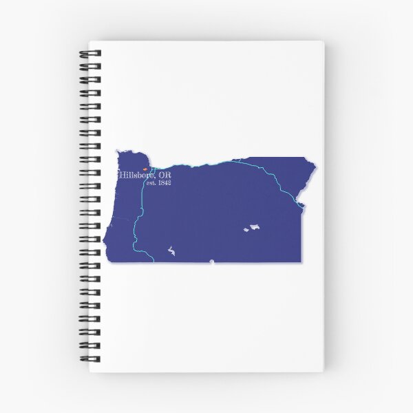 Item preview, Hillsboro, OR [Blue] designed and sold by PhilbonianDezin.