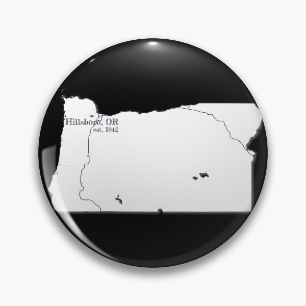 Item preview, Hillsboro, OR [White] designed and sold by PhilbonianDezin.