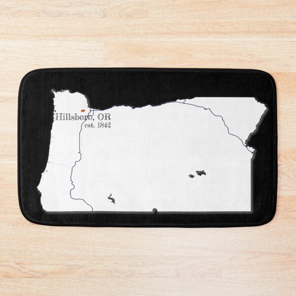 Item preview, Hillsboro, OR [White] designed and sold by PhilbonianDezin.