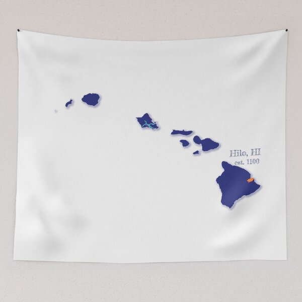 Item preview, Hilo, HI [Blue] designed and sold by PhilbonianDezin.
