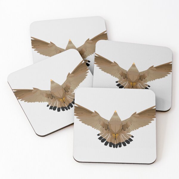 Item preview, Geometric eagle – Stylized bird in frontal flight designed and sold by Just-Draws-22.