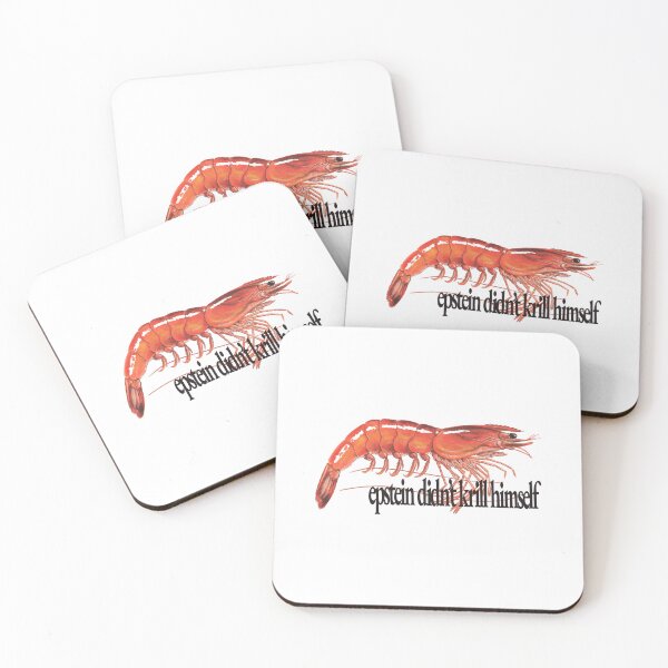 Item preview, epstein didn't krill himself - shrimp  designed and sold by iconoclassist.