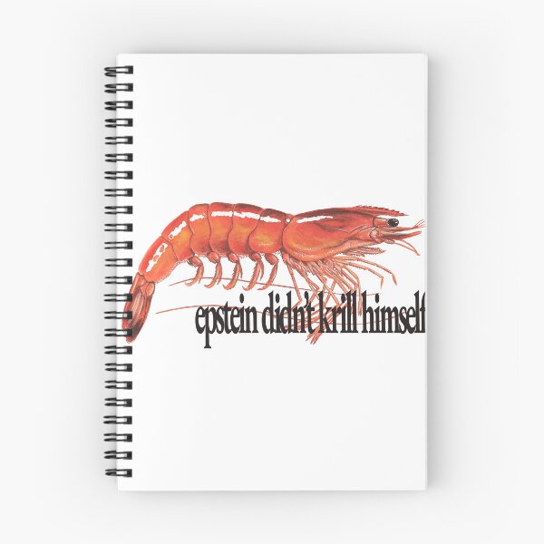 Item preview, epstein didn't krill himself - shrimp  designed and sold by iconoclassist.