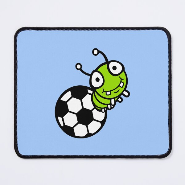 Item preview, Caterpillar Soccer Ball Hole Eating Sport Football Fan designed and sold by shirt-o-mat.