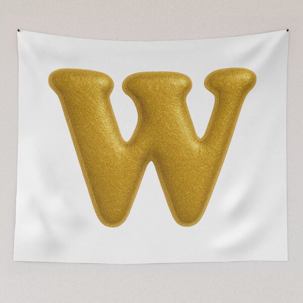 Item preview, Gold letter W designed and sold by ~ Th*mas ~.