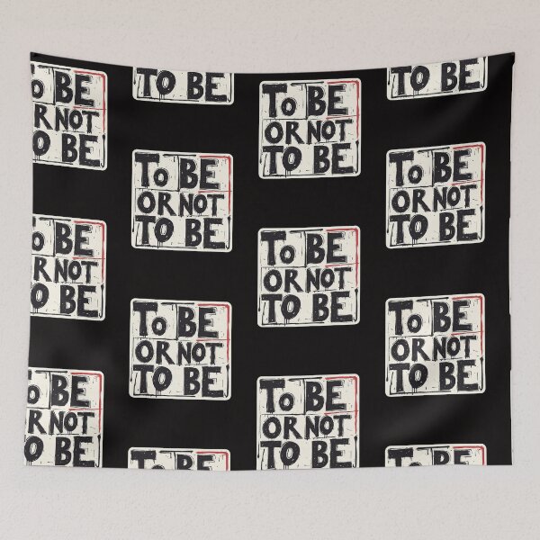 Item preview, To be or not to be. William Shakespeare's "Hamlet" designed and sold by Filologica.