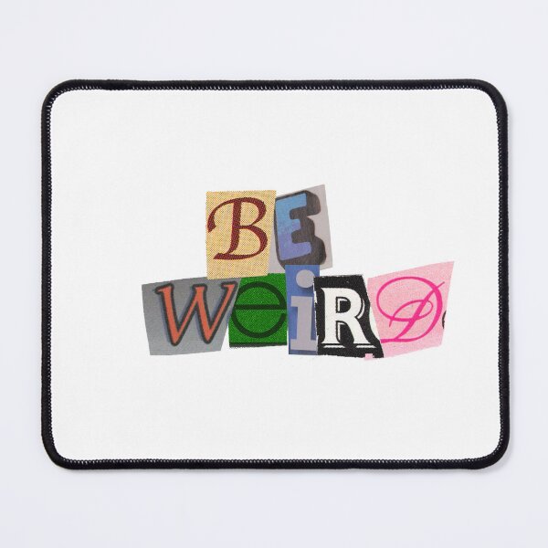 Item preview, Be Weird Magazine Cut Out Letters designed and sold by RosesVisuals.