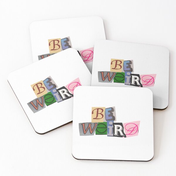 Item preview, Be Weird Magazine Cut Out Letters designed and sold by RosesVisuals.
