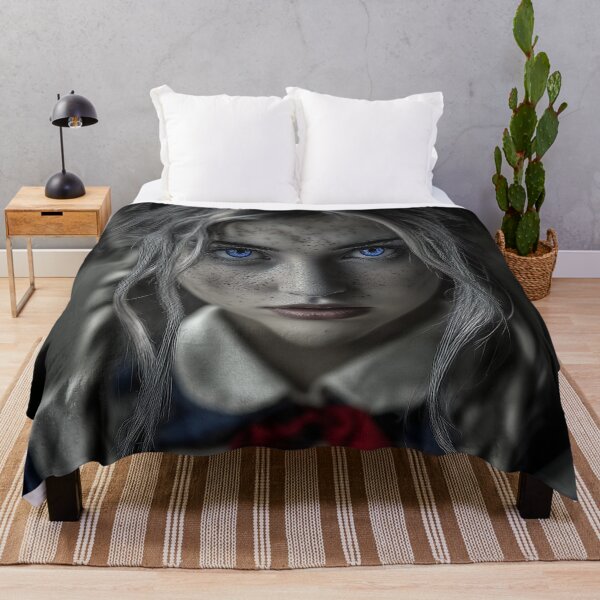 Item preview, Dark Fantasy Alice in Wonderland with Piercing Blue Eyes – Gothic Realism Portrait designed and sold by Skolyak.