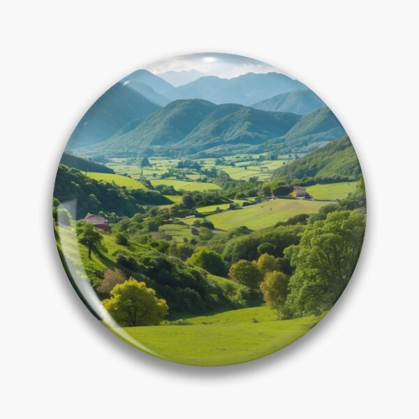 Item preview, Verdant Valley Landscape designed and sold by vekotpu.