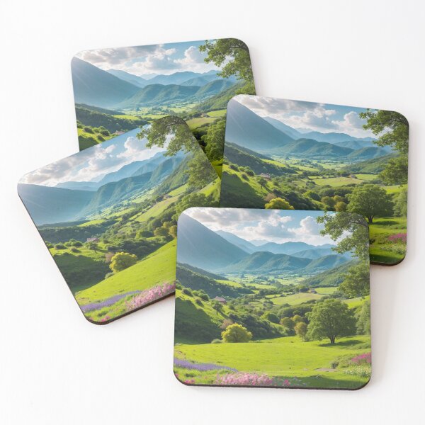 Item preview, Verdant Valley Landscape designed and sold by vekotpu.