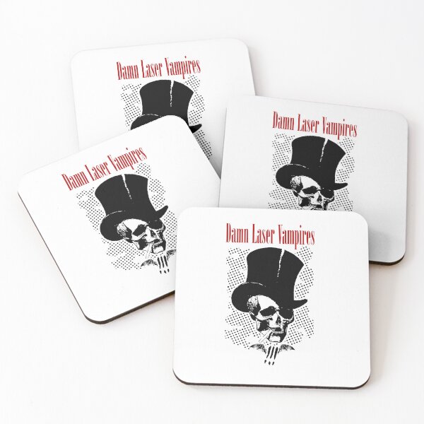 Item preview, Damn Laser Vampires (Top Hat Skull) designed and sold by Ron Selistre.