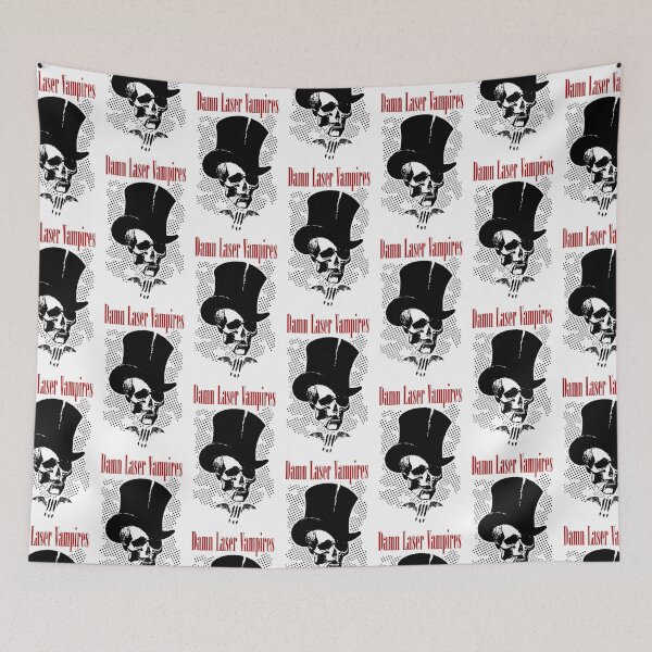 Item preview, Damn Laser Vampires (Top Hat Skull) designed and sold by Ron Selistre.