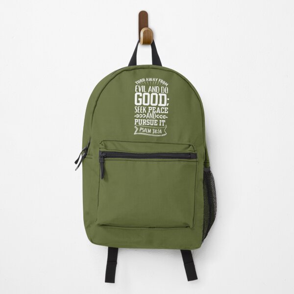 Item preview, Psalm 34:14 army green designed and sold by LRM_ artz.