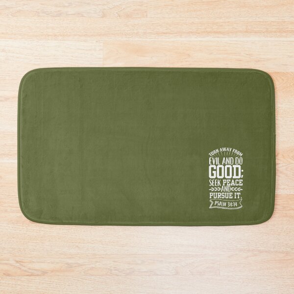 Item preview, Psalm 34:14 army green designed and sold by LRM_ artz.