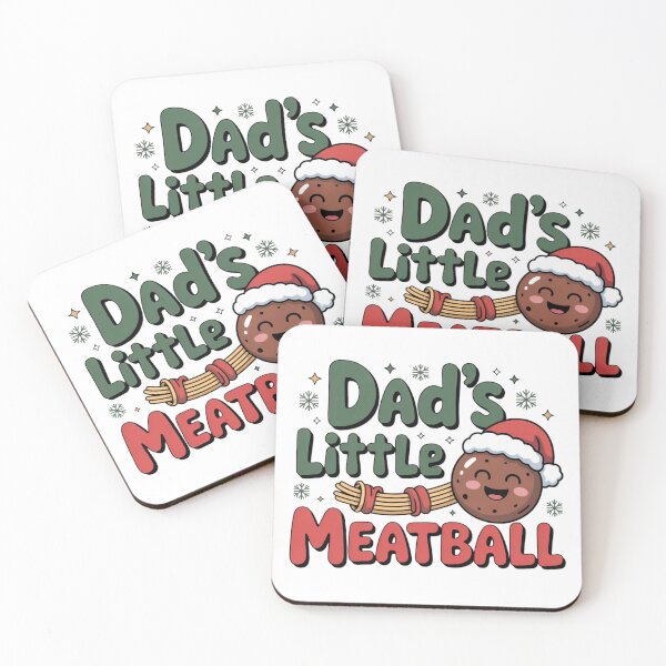 Item preview, Dad’s Little Meatball, Christmas, Funny Holiday Pasta Family Tee T-Shirt  designed and sold by podlook.