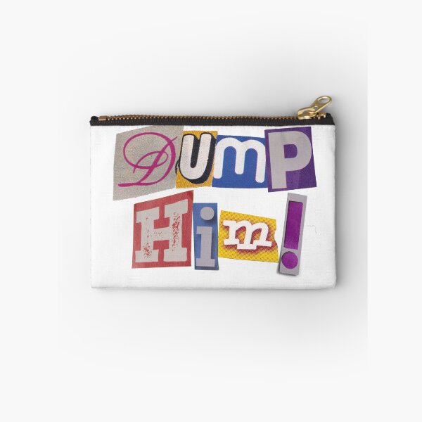 Item preview, Dump Him! Magazine Letters Quote designed and sold by RosesVisuals.