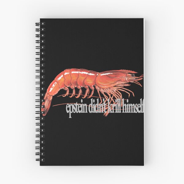 Item preview, epstein didn't krill himself - shrip white text designed and sold by iconoclassist.