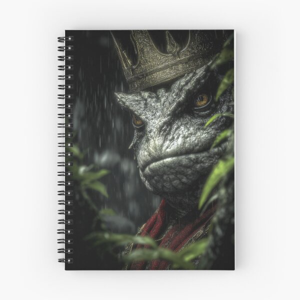 Artikelvorschau, Grübelnder Froschkönig im Regen – Grimm Märchen Dark Fantasy Art entworfen und verkauft von Skolyak.