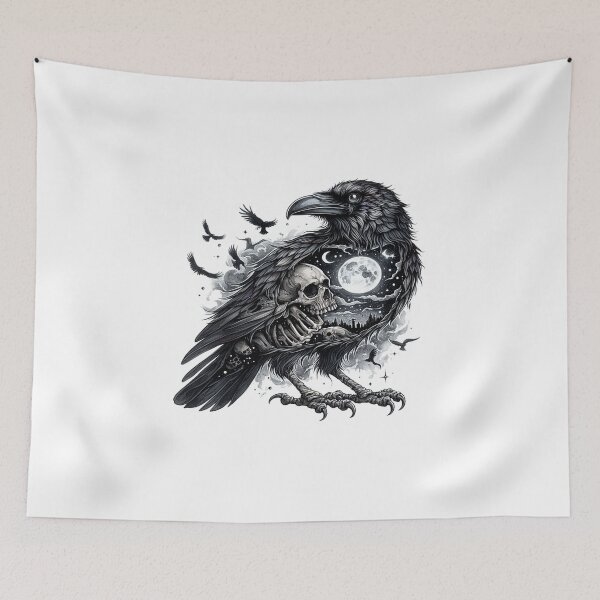 Item preview, Night Sky, Undead Raven Night Sky designed and sold by devonclemon.