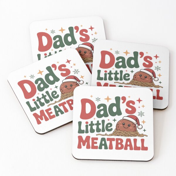Item preview, Dad’s Little Meatball, Christmas, Funny Holiday Pasta Family Tee T-Shirt  designed and sold by podlook.